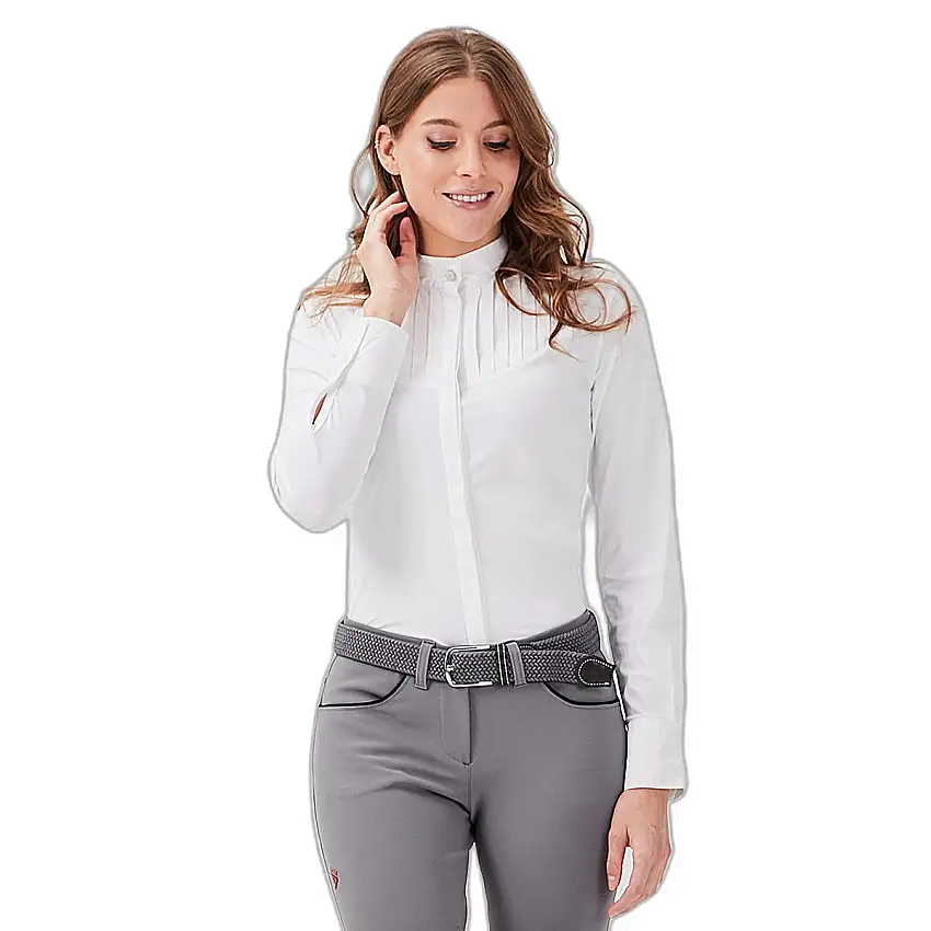 Camisa de equitación de competición mujer Jacandra