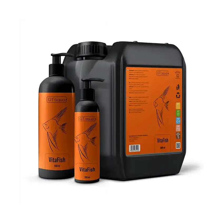 GT Aqua VitaFish Complejo Vitamínico para Peces y Gambas de Acuario