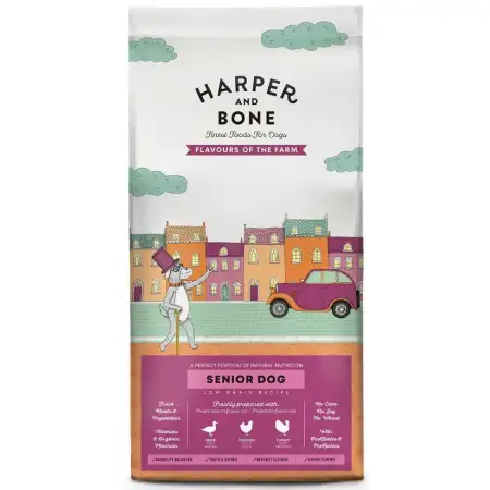Harper and Bone Senior Light Flavours Farm Pienso para Perros