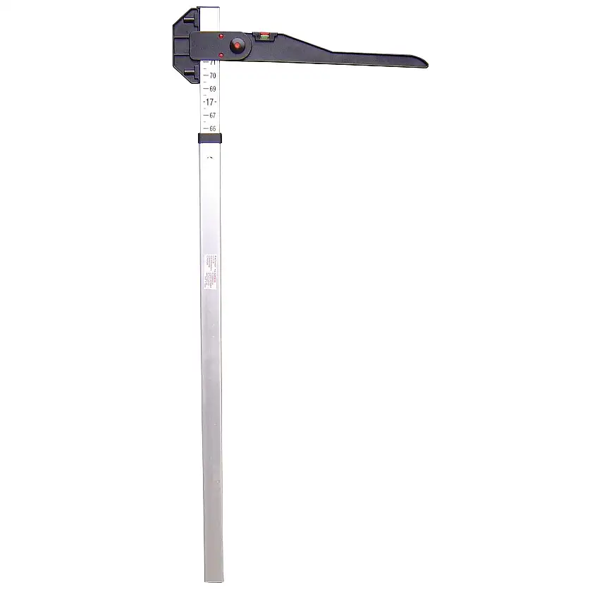 Marco de medición de aluminio