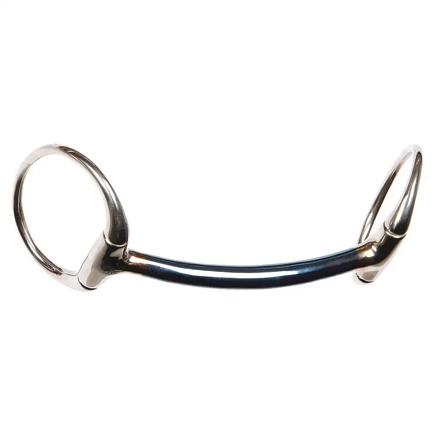 Bocado de oliva para caballos de boca recta Sweet Iron