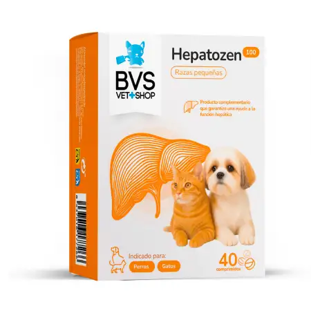 Hepatozen Plus 40 comprimidos BVS Vet Shop