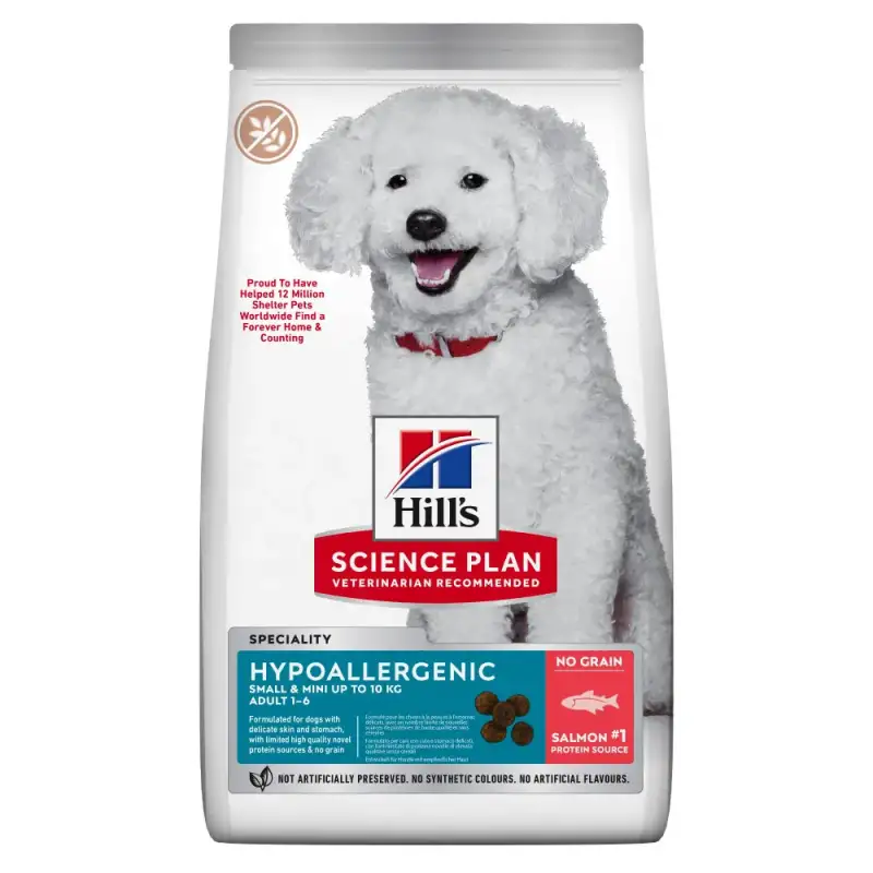 Hill's Science Plan Adult Hypoallergenic Small & Mini Salmón