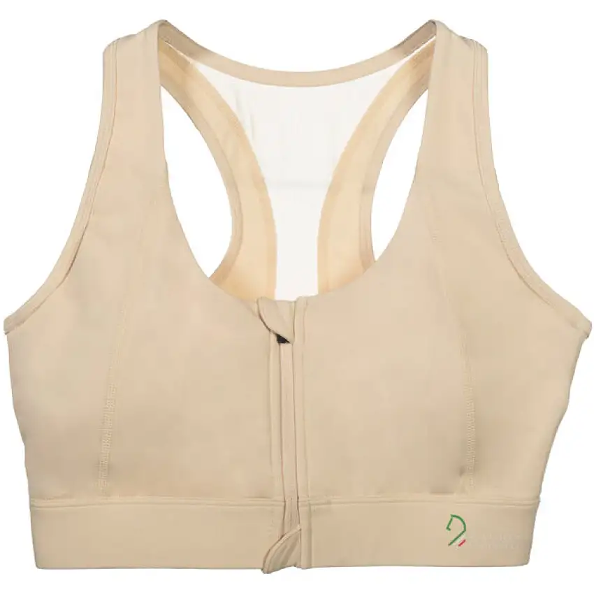 HKM Sujetador Deportivo Amalfi Beige