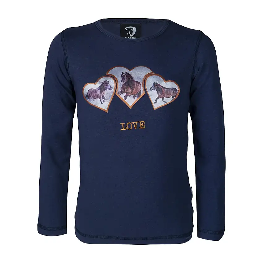 Camiseta de manga larga para niños Pony FW22