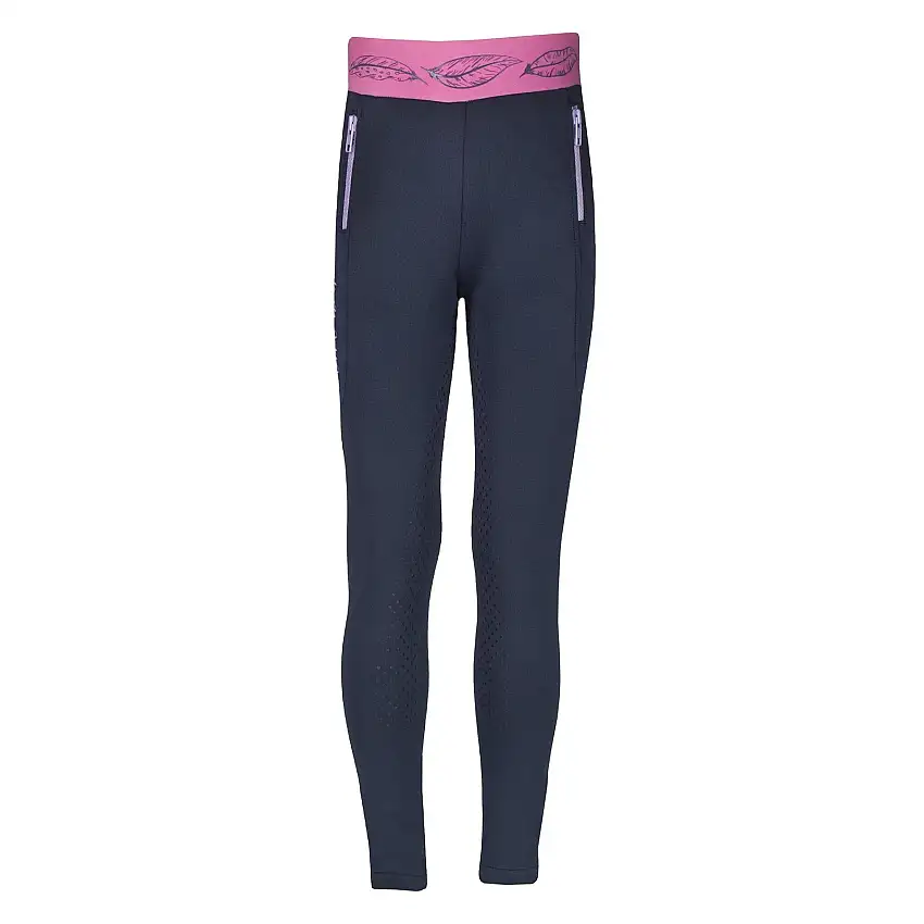 Leggings de equitación para niña con agarre completo Sophie
