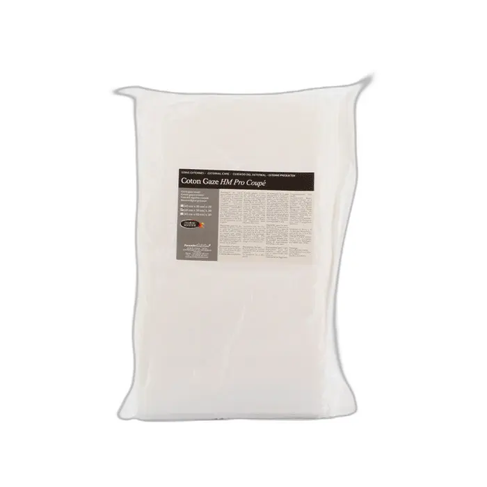 Paquete de 20 almohadillas de algodón para caballo 45x50 cm