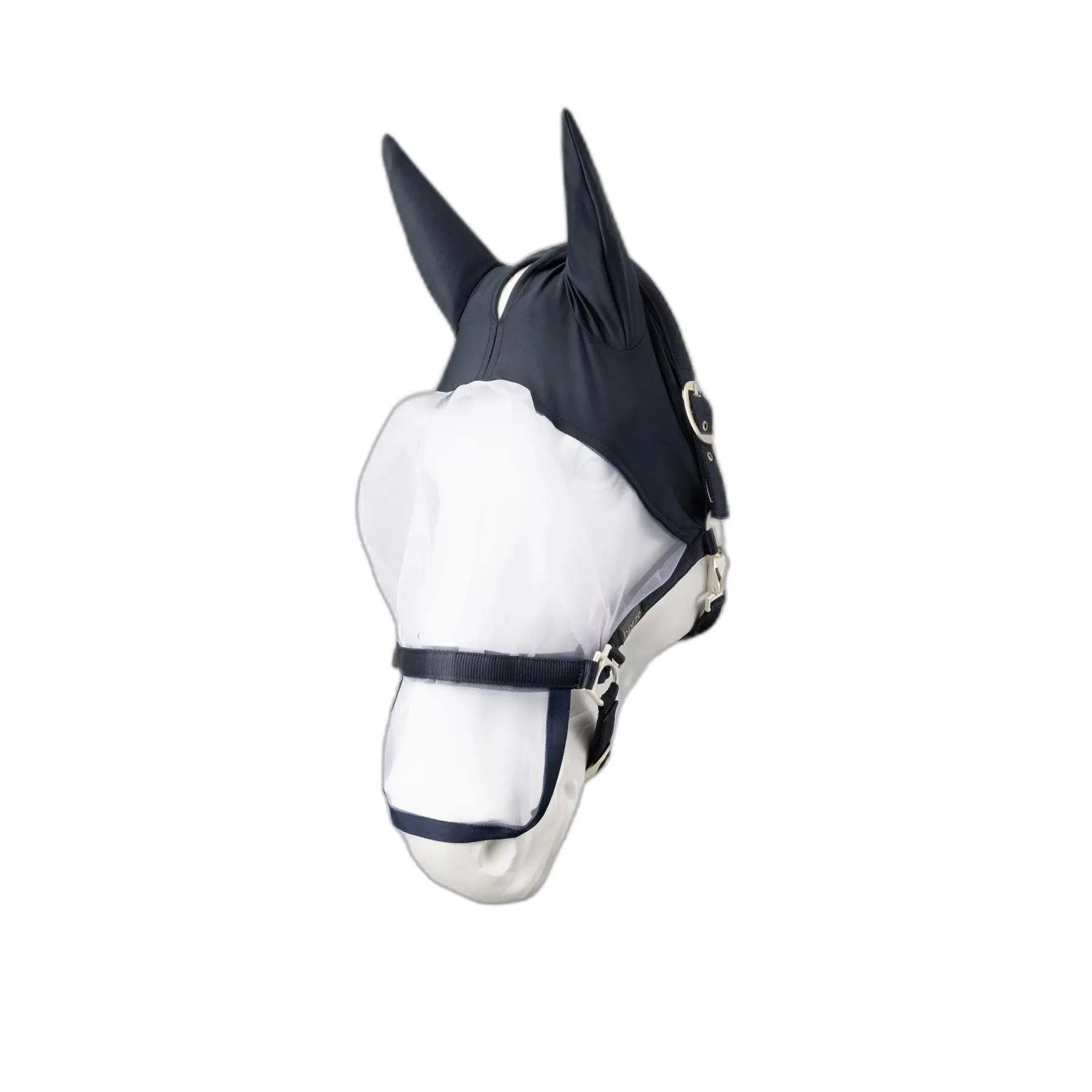 Cabestro con máscara antimoscas para caballo Paso Fino