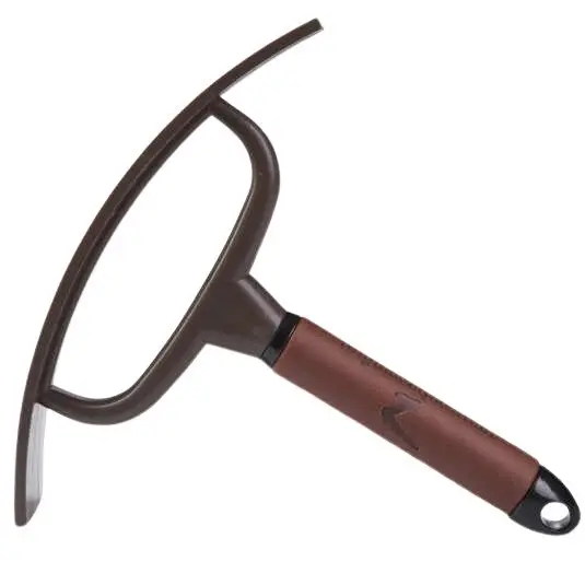Cuchillo de calor para caballos con mango de cuero Maddox