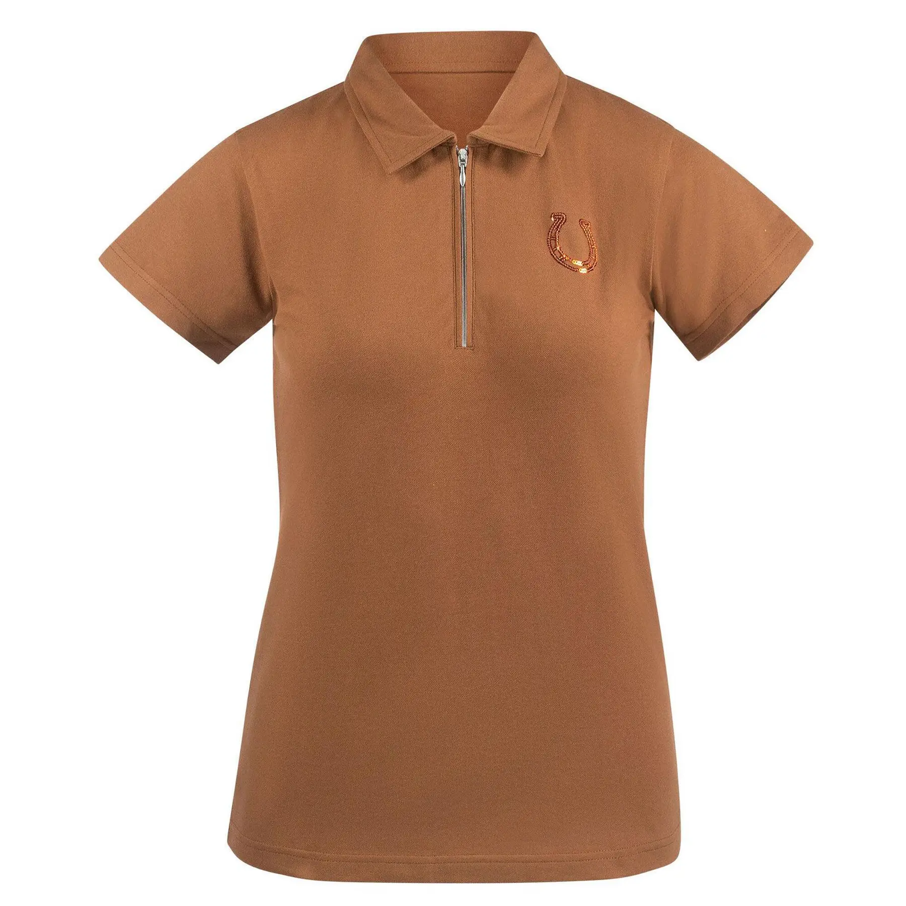 Polo equitación de algodón elástico para mujer Amy