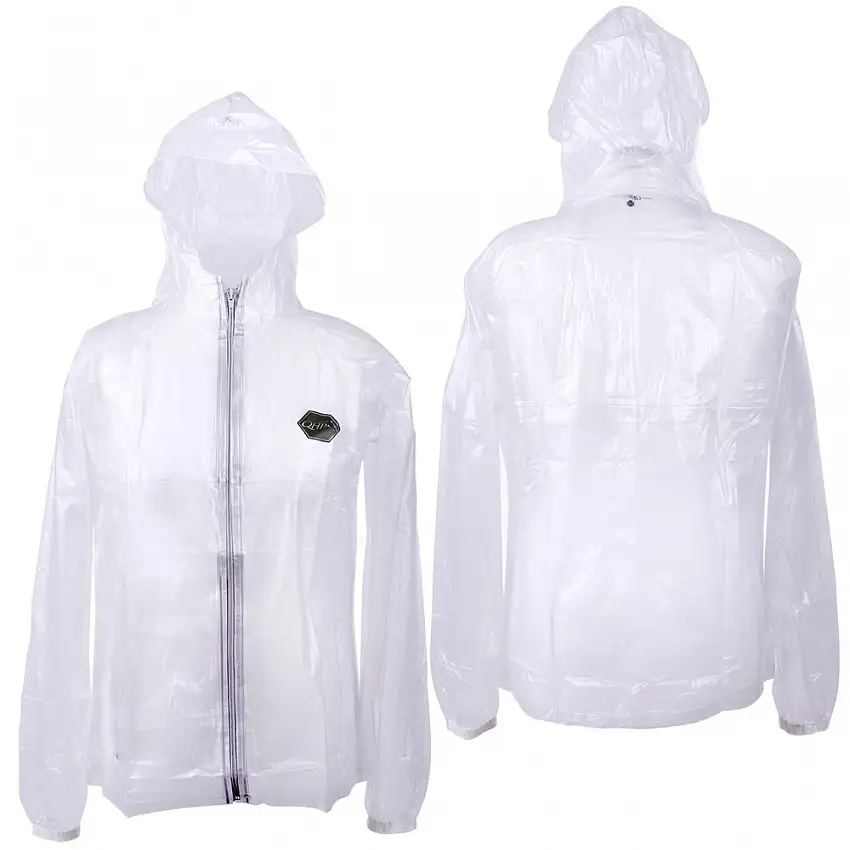 Impermeable transparente de QHP