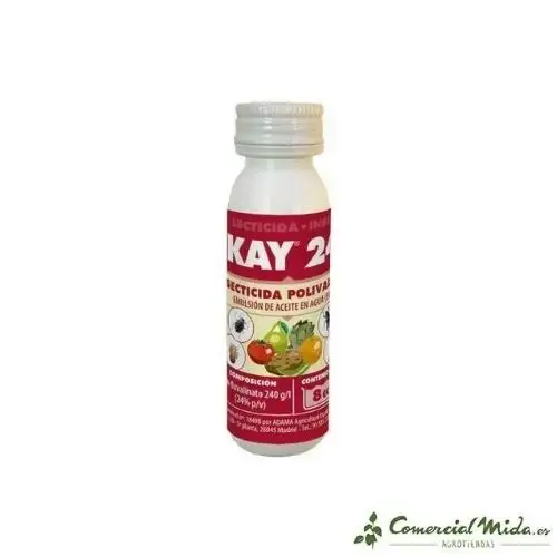 Insecticida acaricida KAY 24 8cc polivalente contra insectos y ácaros