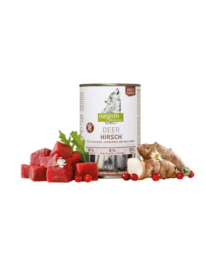 Isegrim húmedo perro adulto Ciervo 800 gr