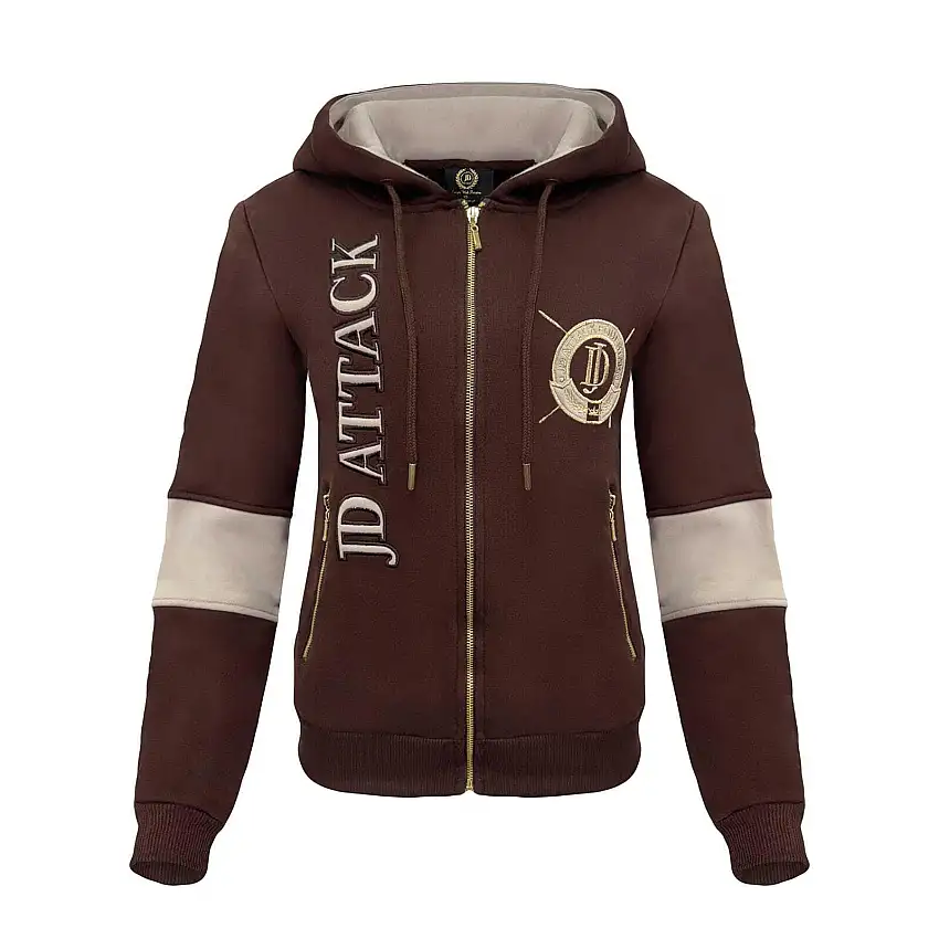 Sudadera con capucha y cremallera Stefanie
