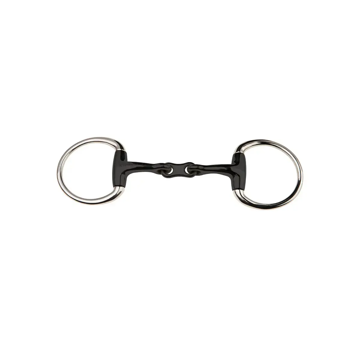 Bocado de oliva para caballo doble