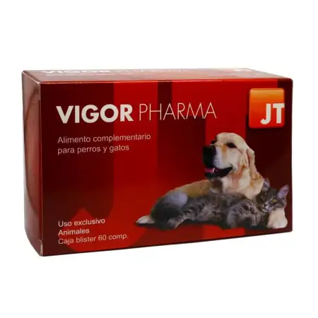 JT Vigor Pharma Multivitamínico Comprimidos para Perros y Gatos