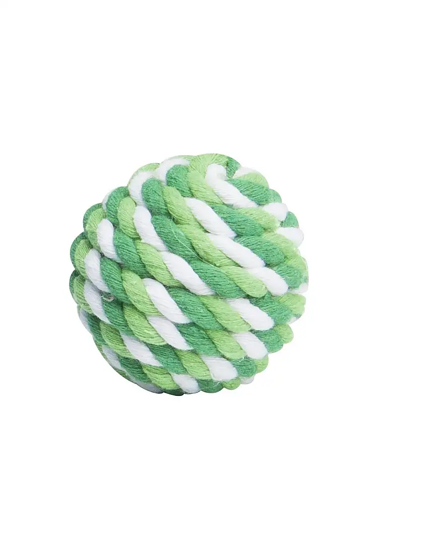 Juguete para perro pelota de cuerda de algodón