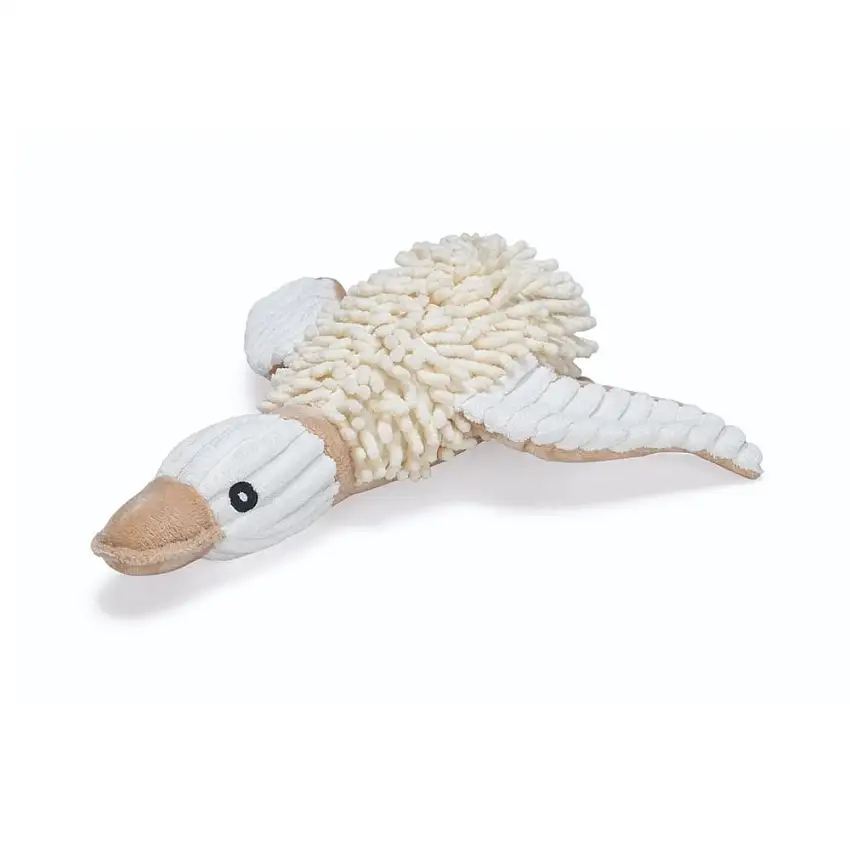 Juguete Peluche Pato Ecologico Beeztees para Perro