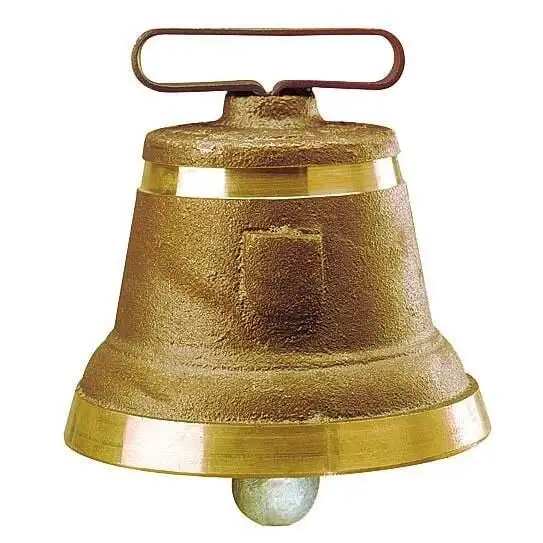 Campana redonda de latón fundido n° 7
