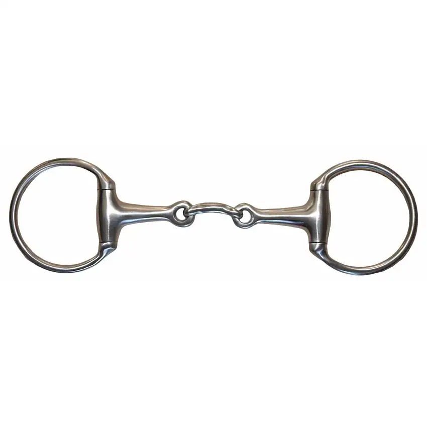 Bocado de caballo de 2 anillas Máni bit