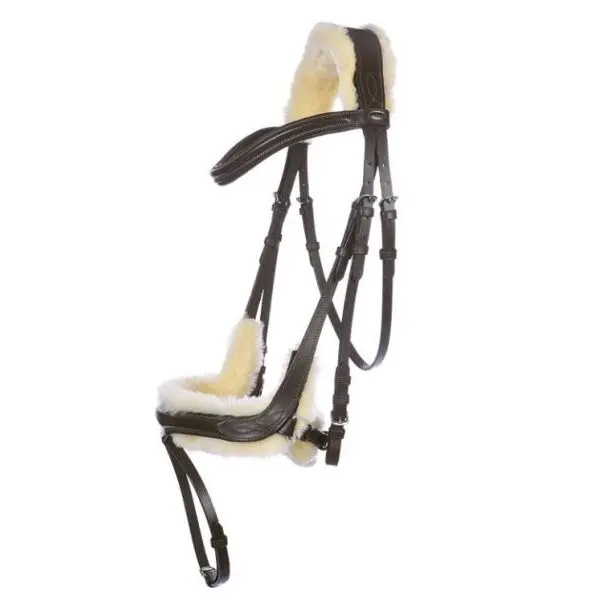 Bridas para caballos Ivy W. Sheepskin