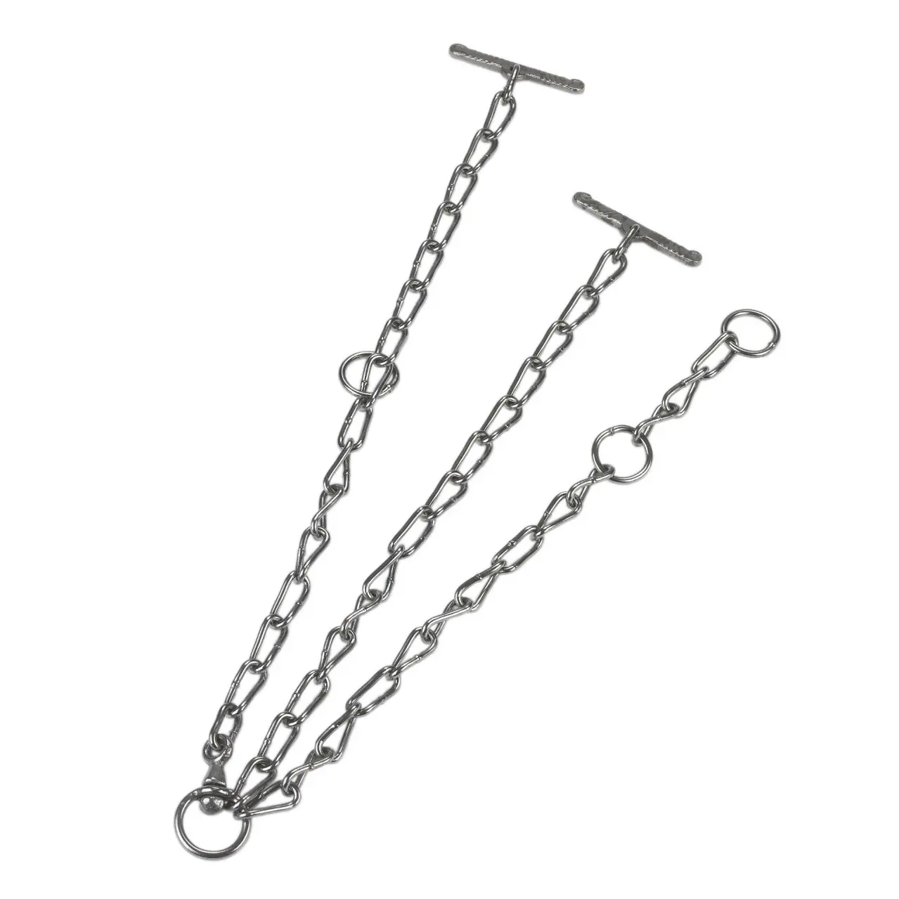 Cadena simple de vaca cincada con mosquetón