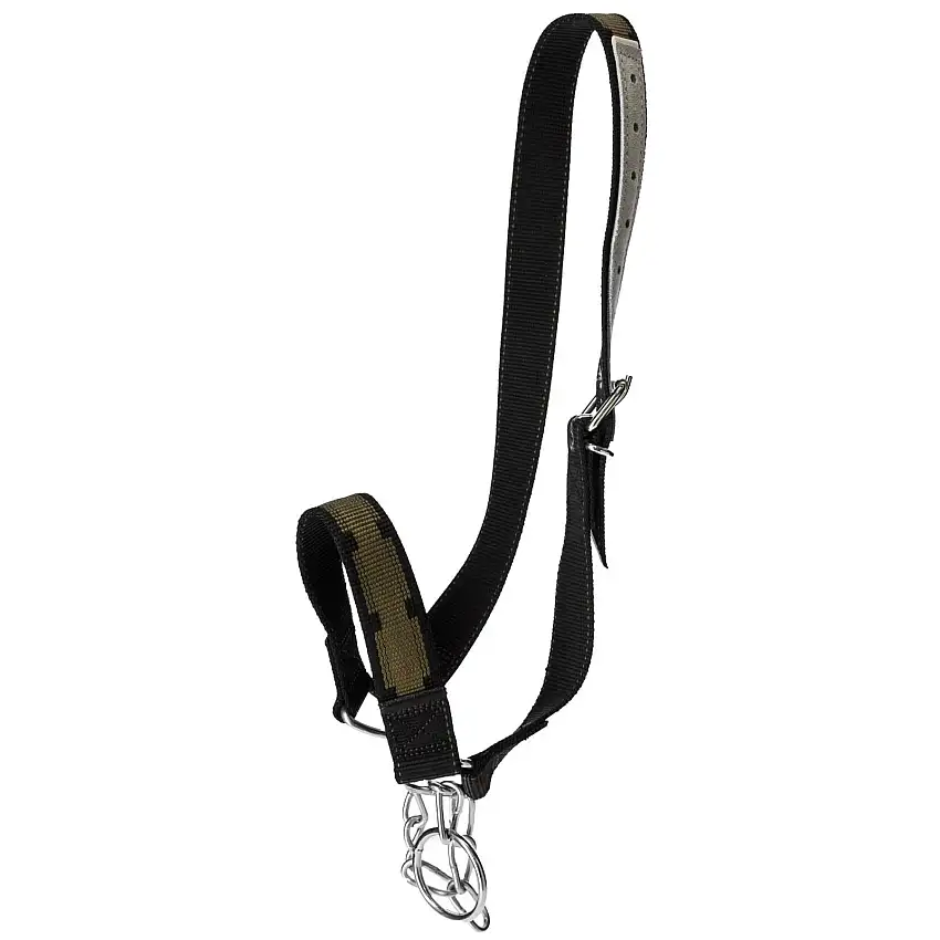 Cabestro de vaca con cadena para la barbilla