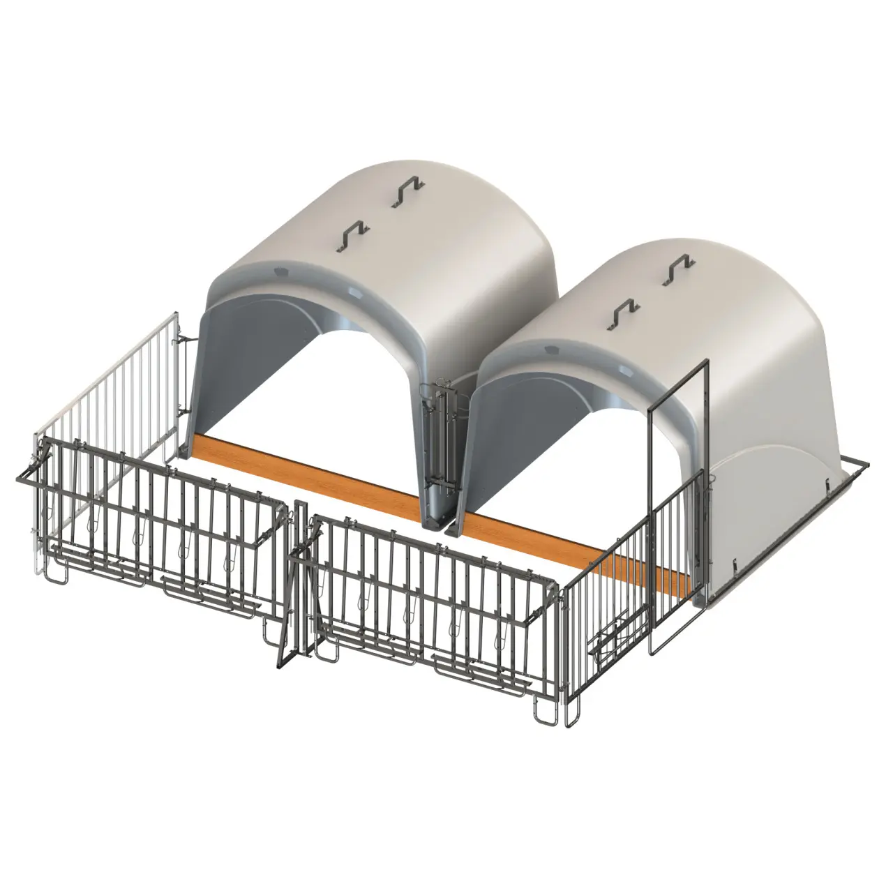 Marco de refuerzo galvanizado CalfHouse Premium