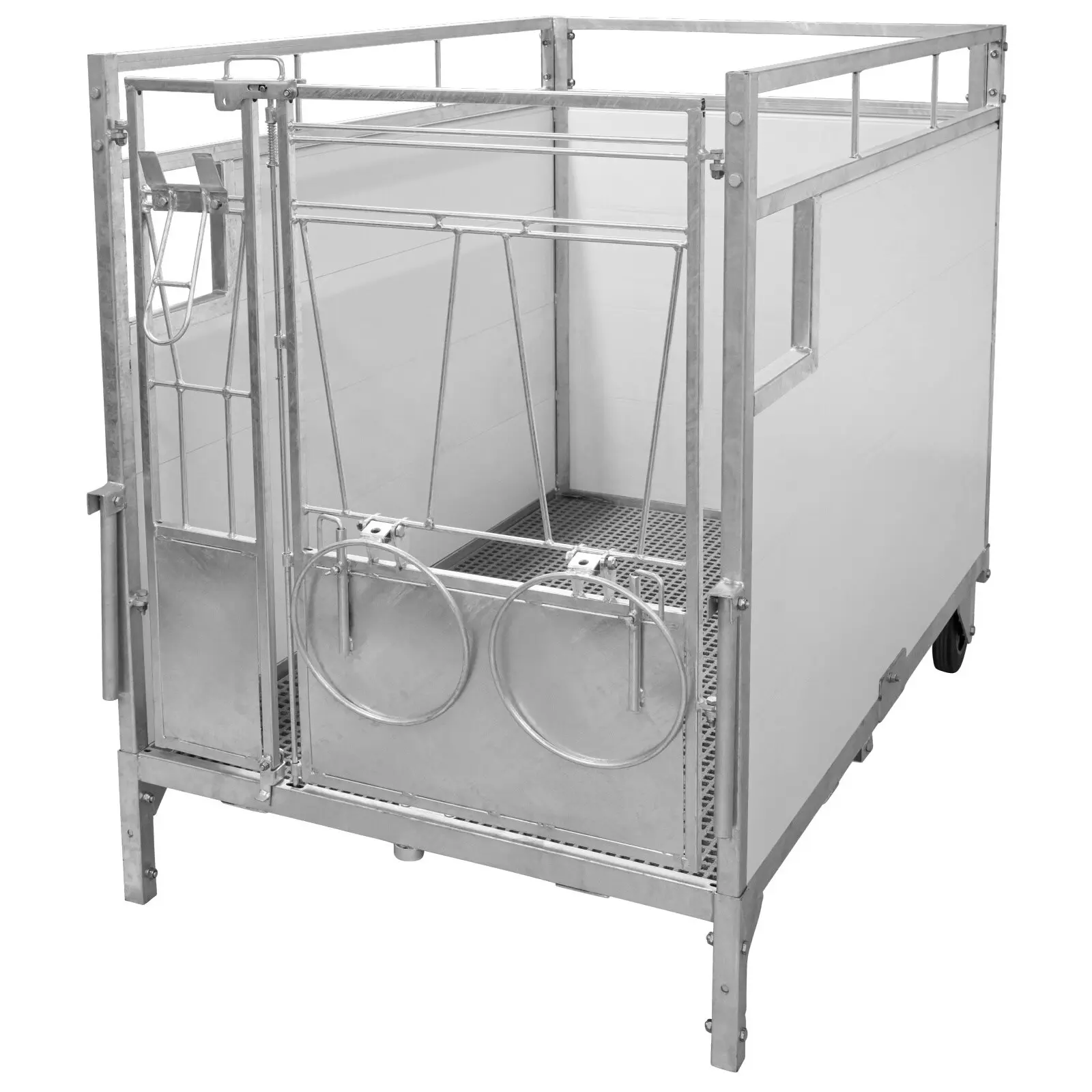 Box para ganado con suelo pivotante Premium