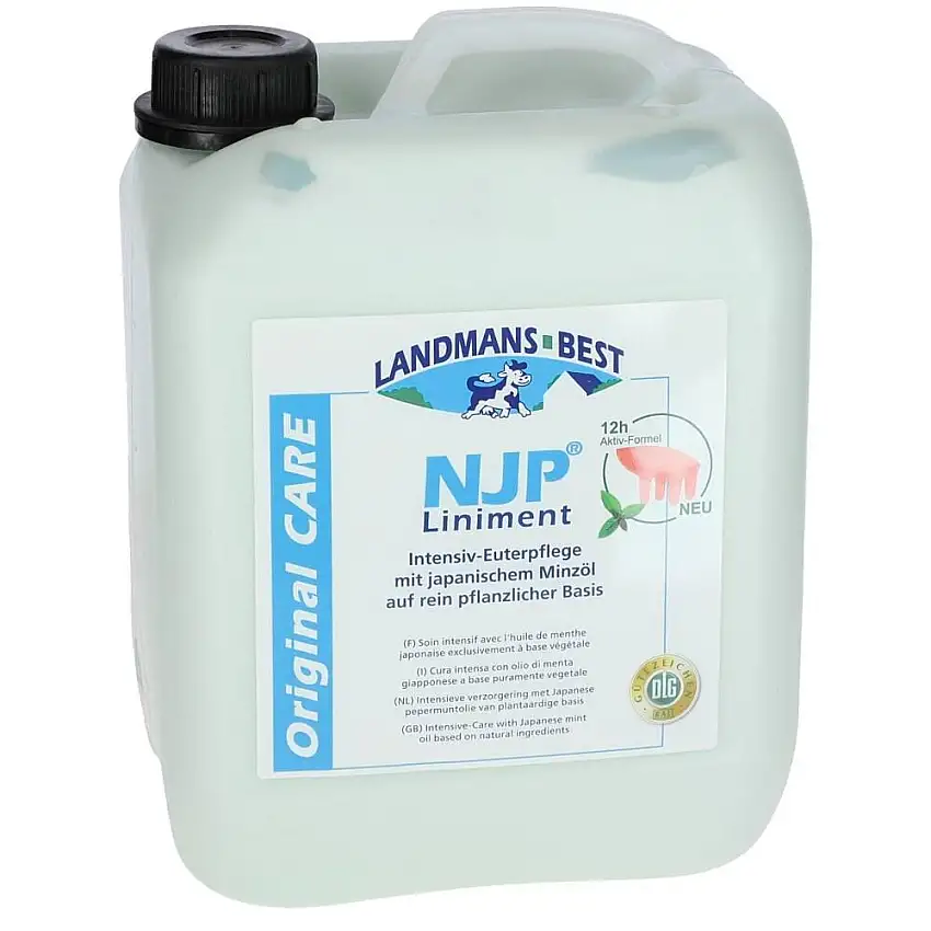Cuidado de la ubre en lata Original NJP® Liniment
