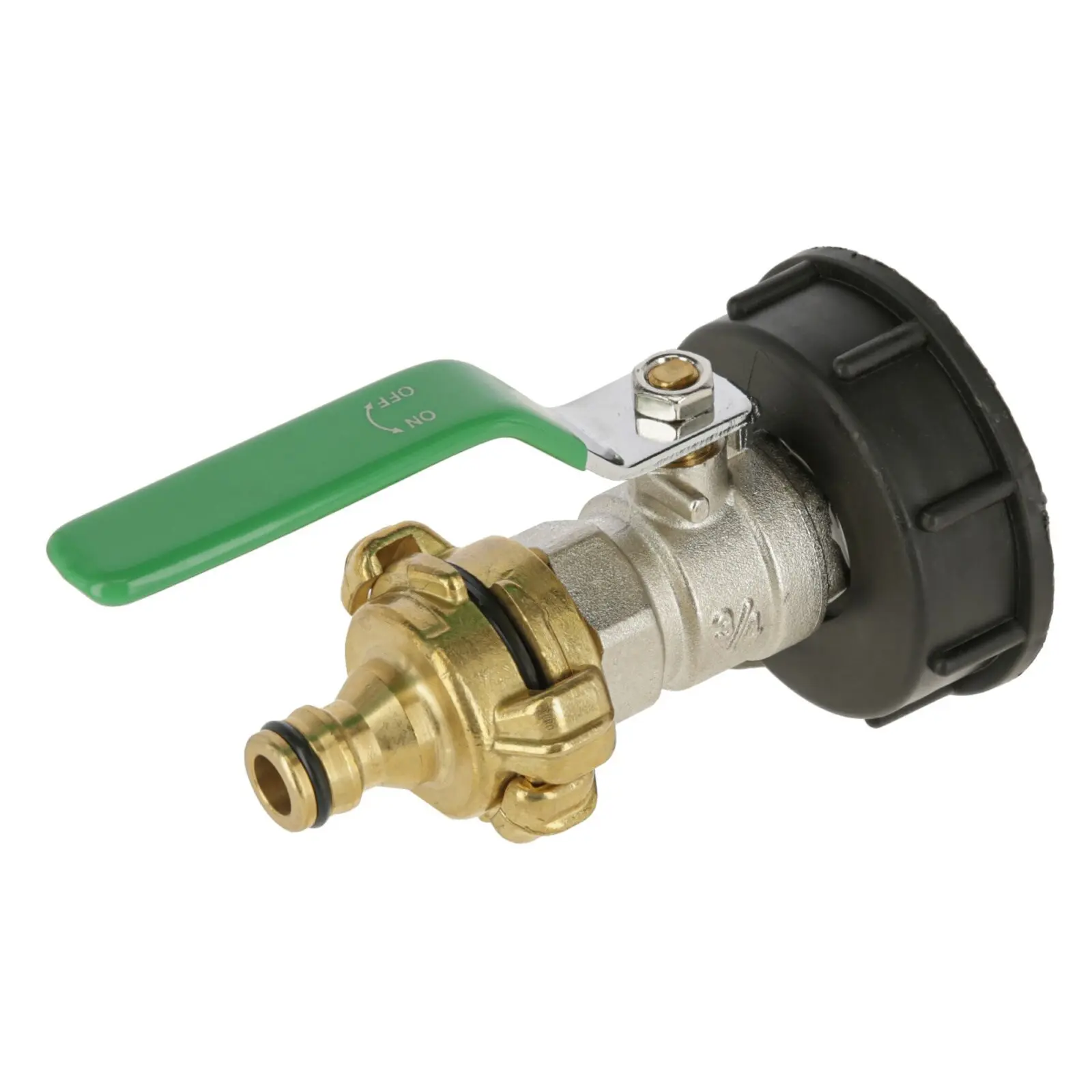Grifo con 2 conexiones IBC GeKa
