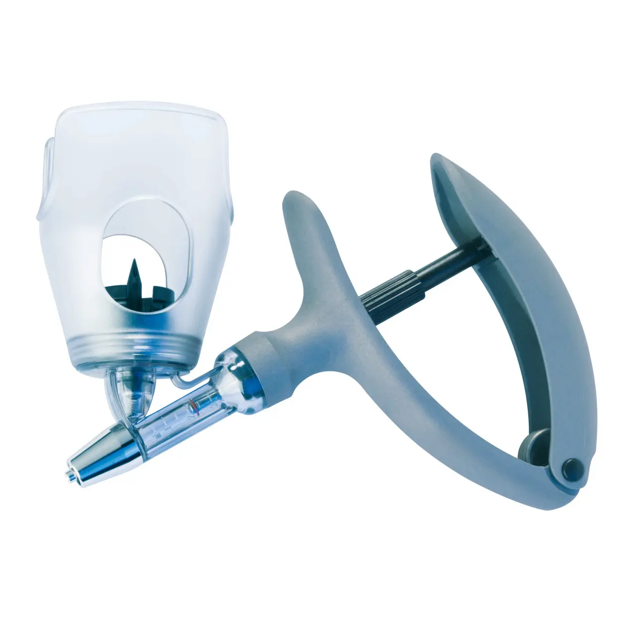 Jeringa con rosca portabotellas HSW ECO-MATIC
