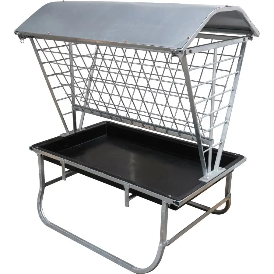 Techo para trinchera de heno