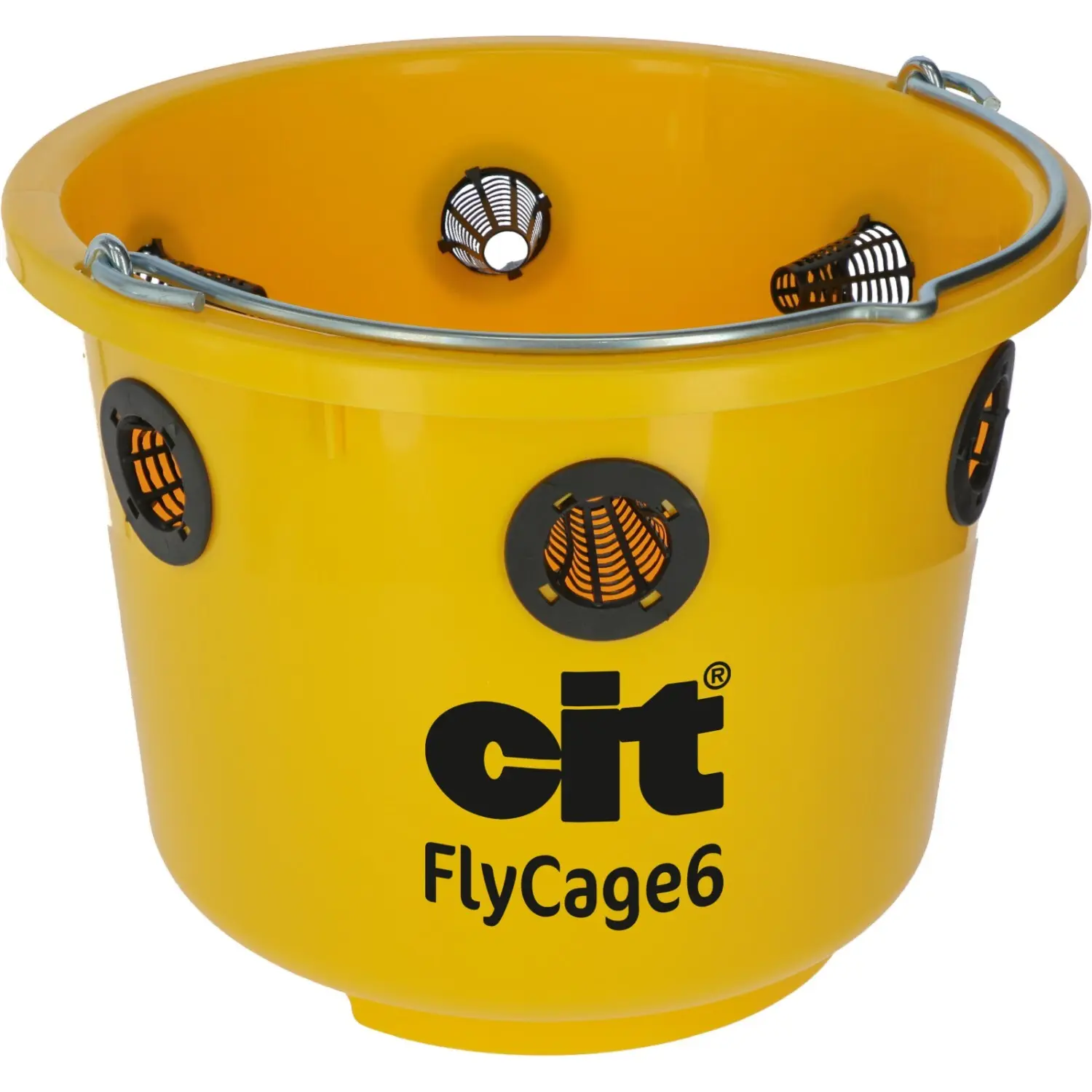 Tapa, mosquero y 6 rejillas con cebo FlyCage6