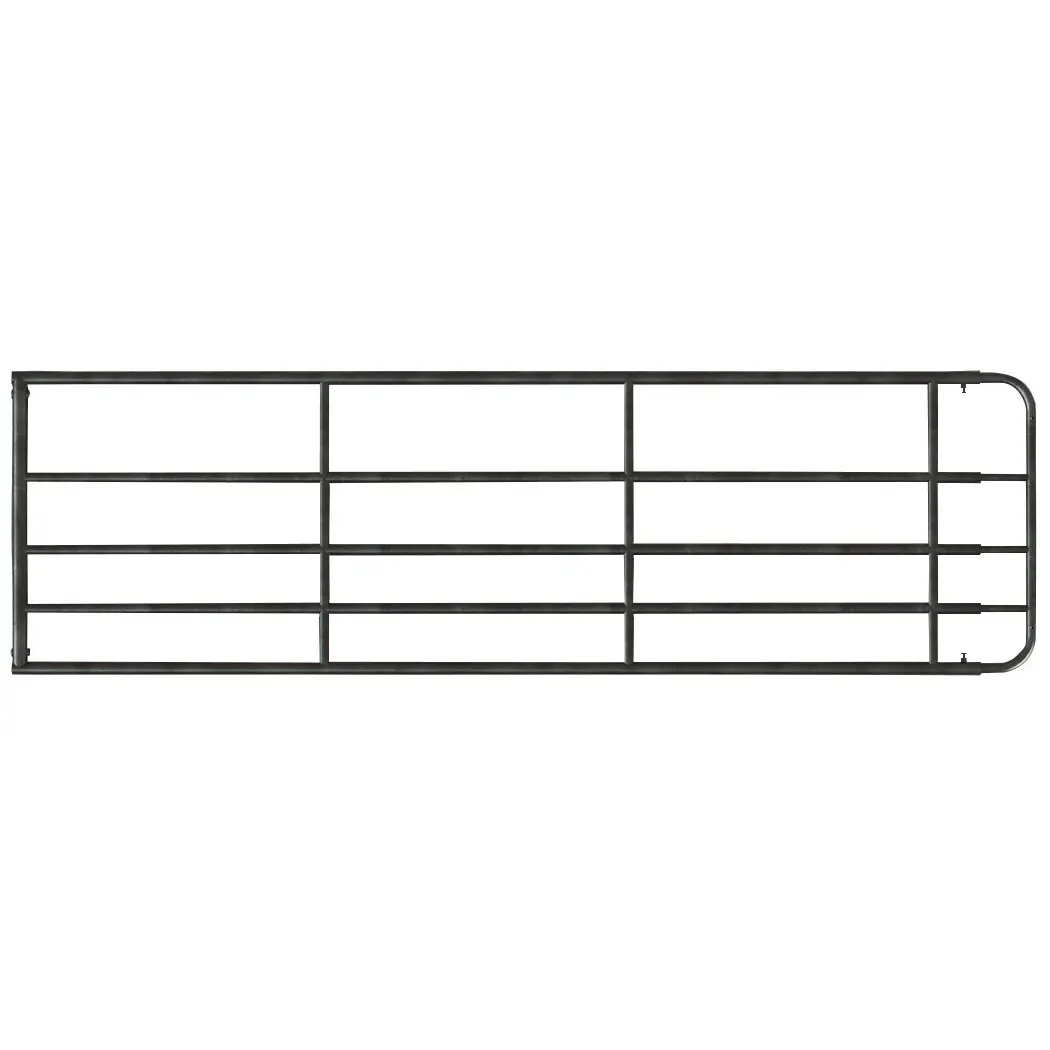Valla de césped galvanizada ajustable 4-5m