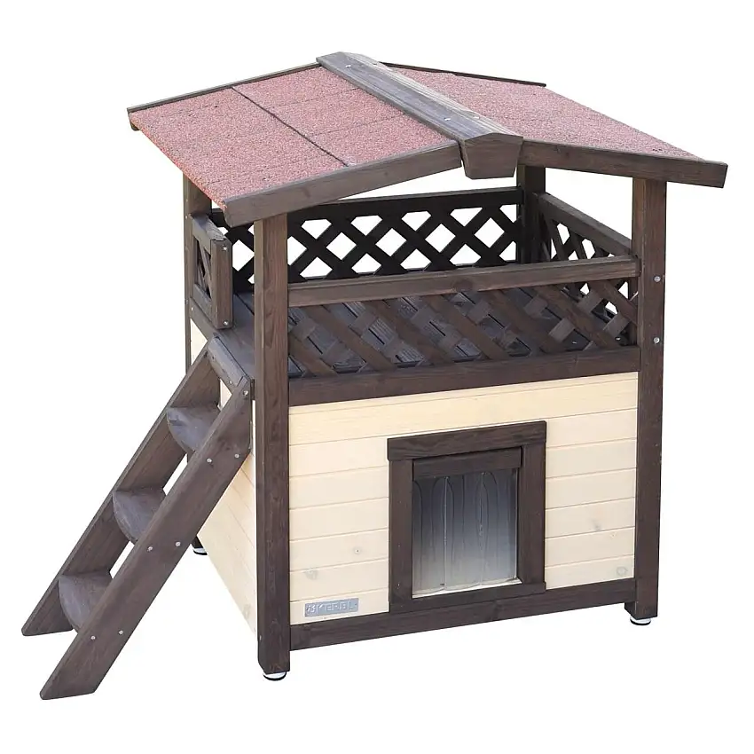 Refugio para gatos 4 estaciones Deluxe