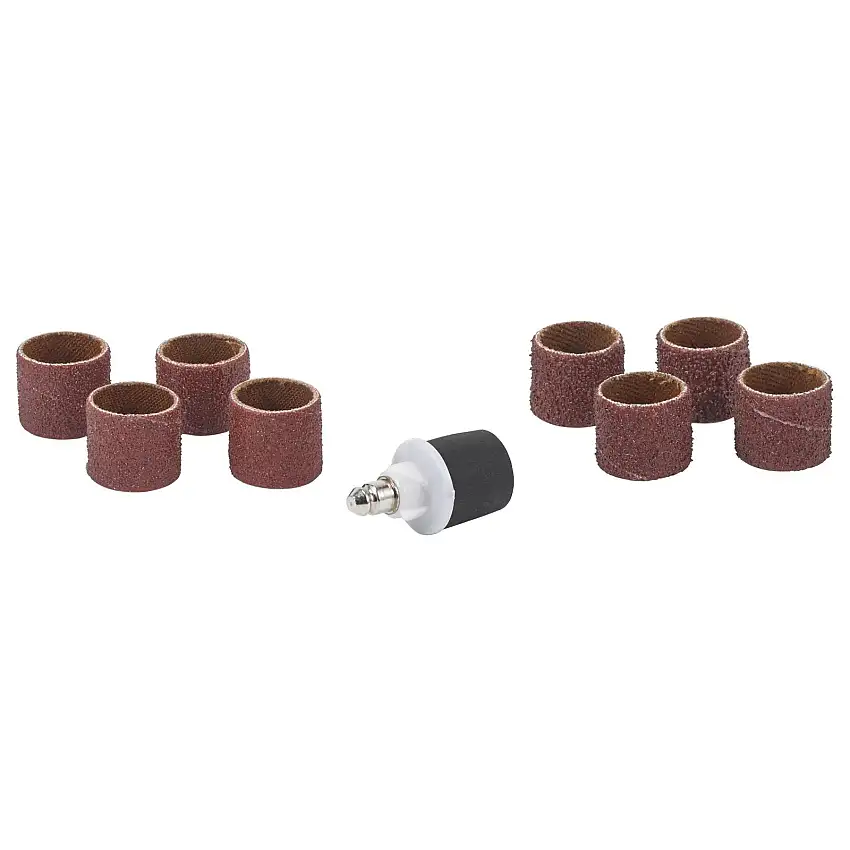 Kit de bandas abrasivas finas y medias