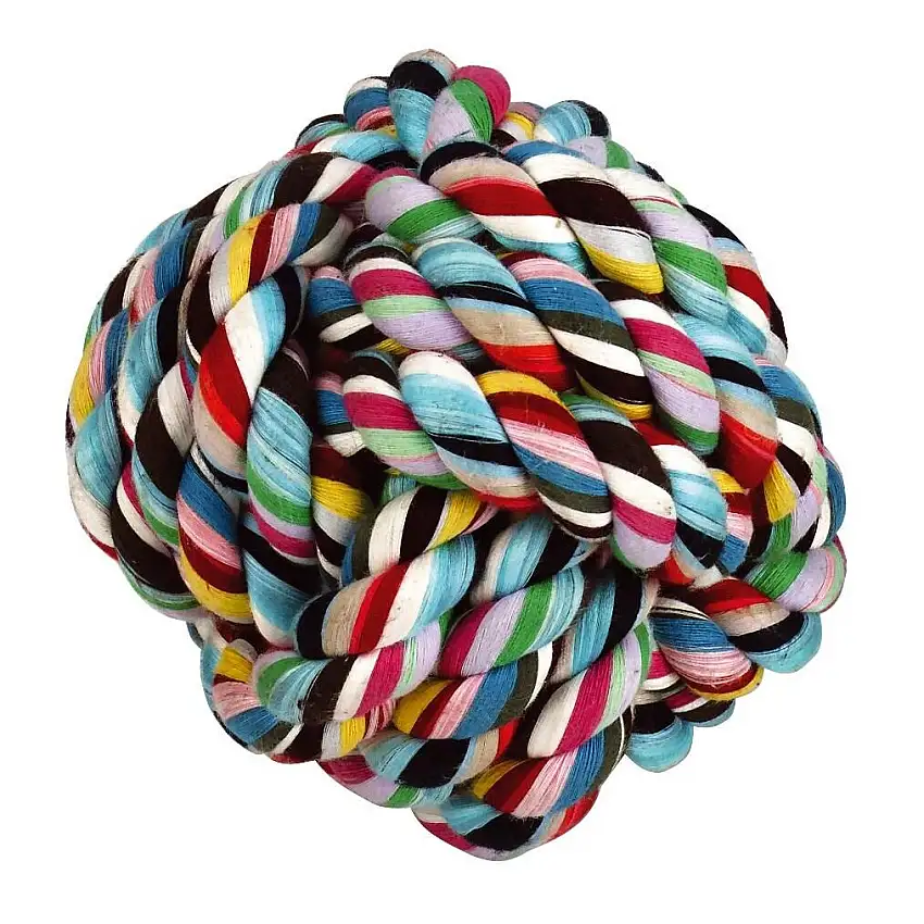 Pelota de algodón anudada para perros (x1)