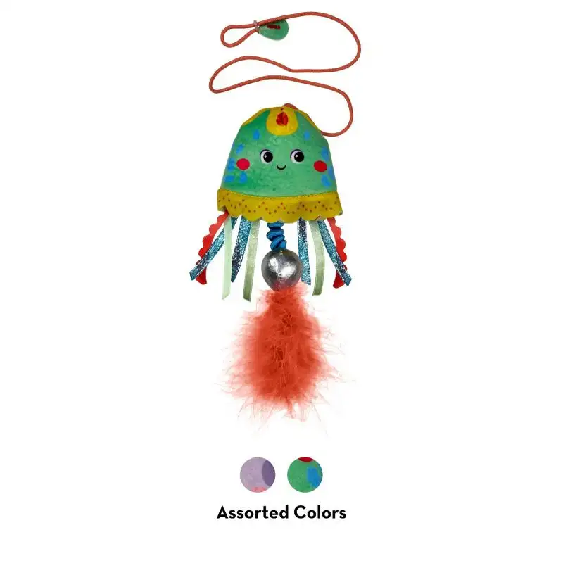 KONG Cat Teaser Jelly Fish Assorted