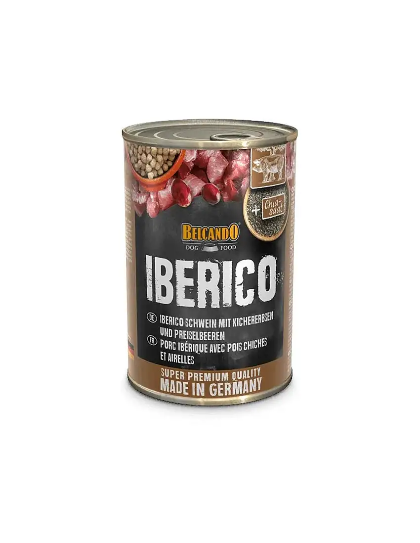 Lata para perro BELCANDO de cerdo y garbanzos