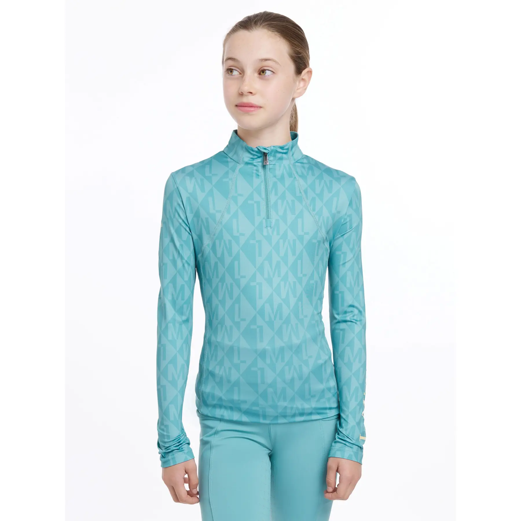 Camiseta de equitación infantil Clea