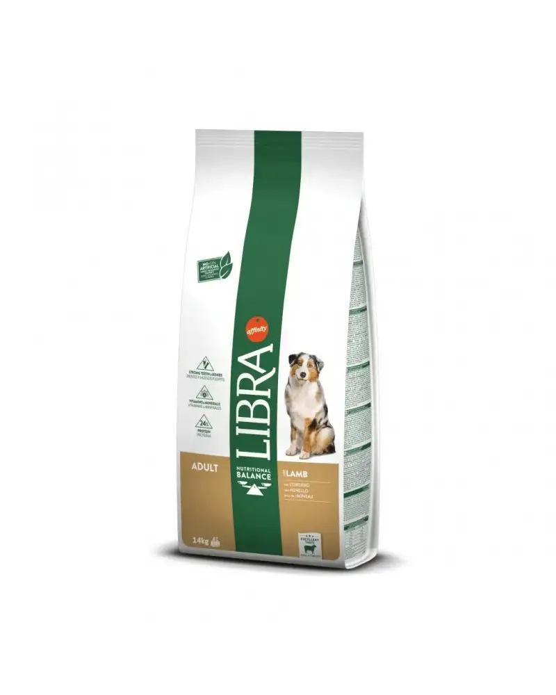Libra pienso perro adulto cordero 14 kg