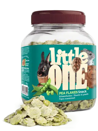 Little One Snack de Copos de Guisantes
