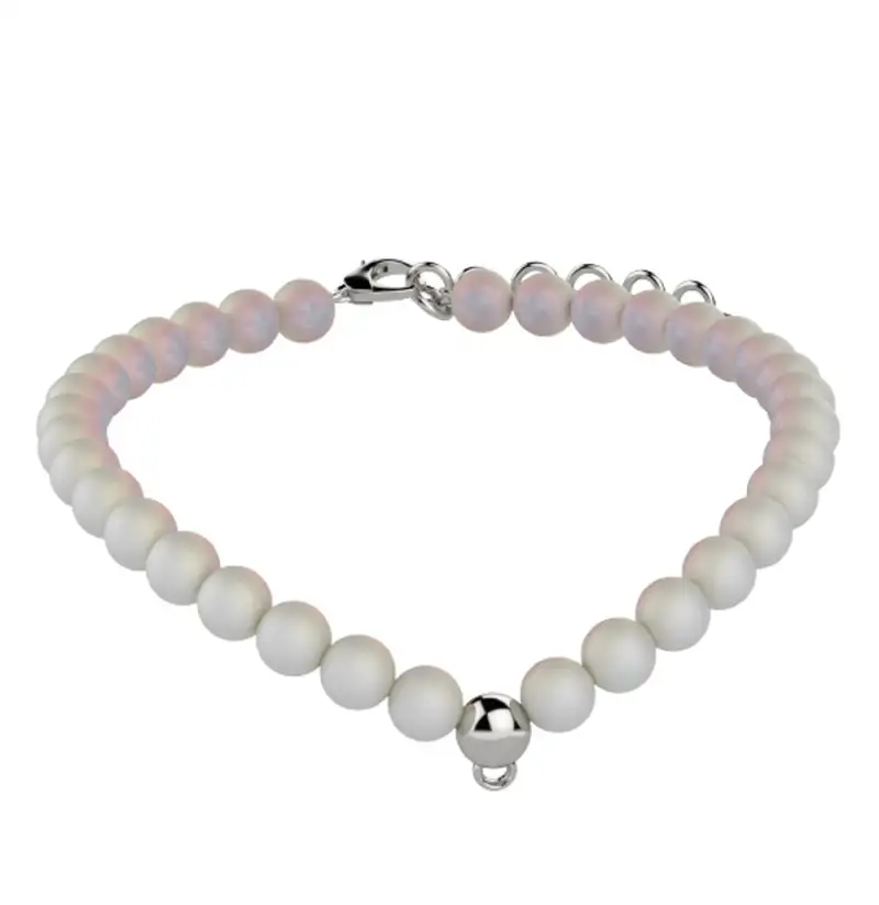 Liu·Jo Collar de Perlas en acero para perros