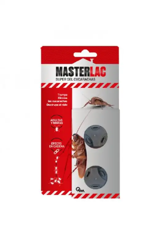 MASTERLAC Super Gel TRAMPA CUCARACHAS 2 x 1,4gr.
