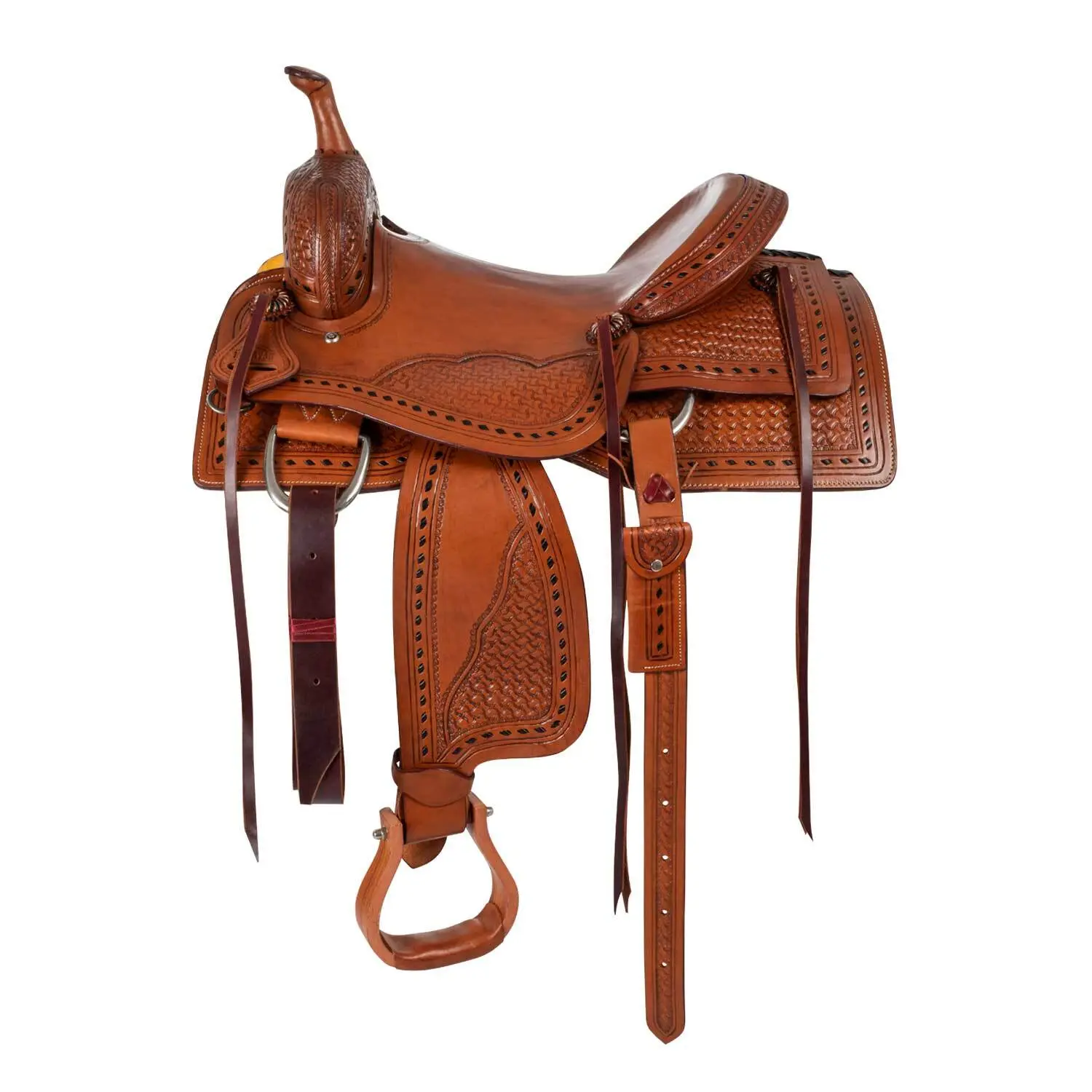 Silla de montar para caballo Team Penning