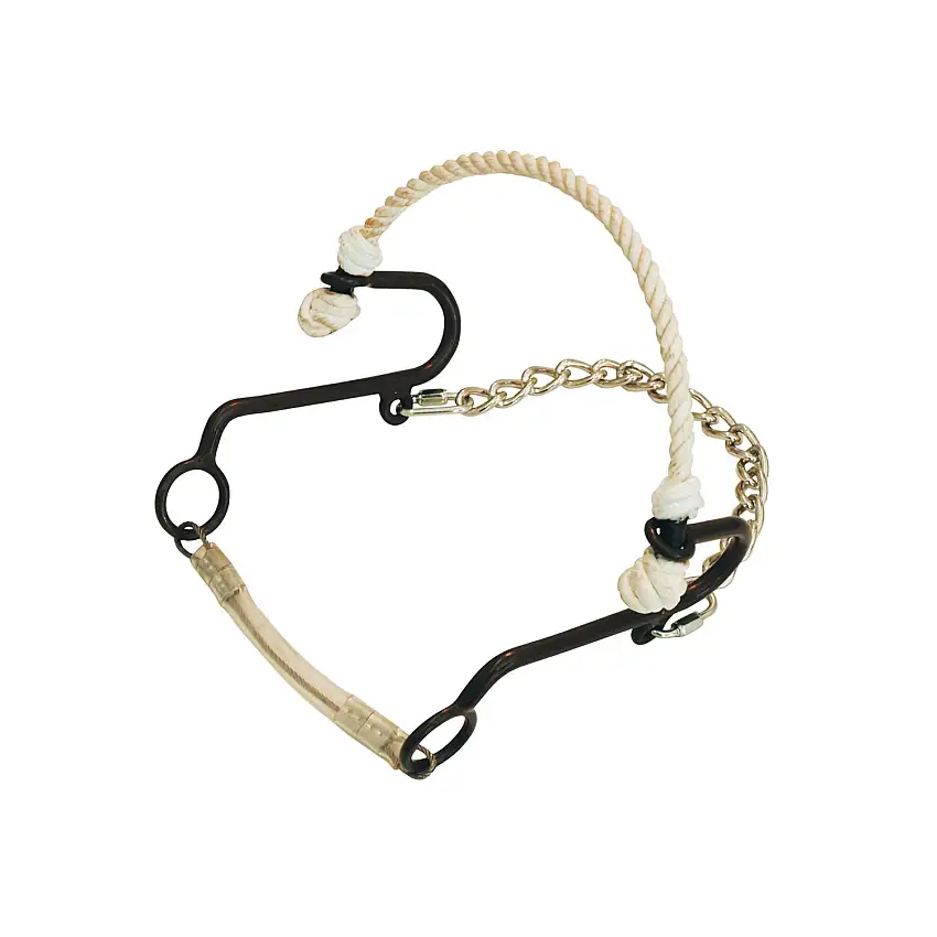 Hackamore para caballo corto antiguo