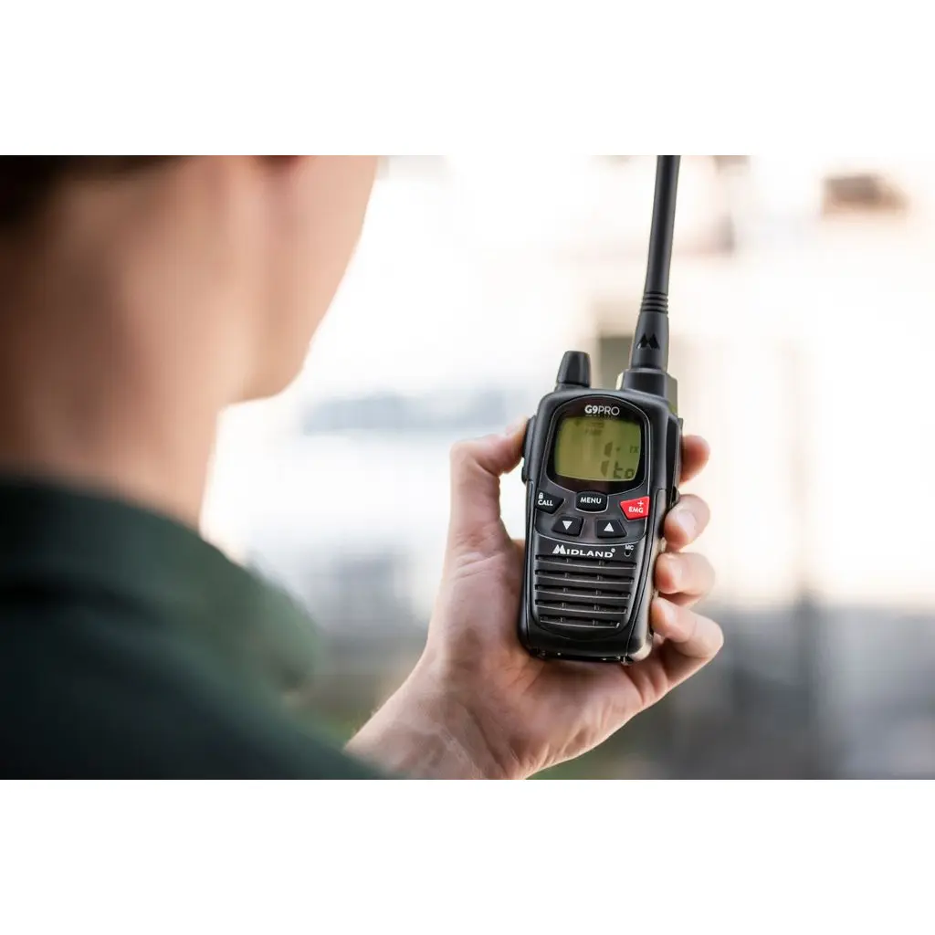 Walkie-talkie con auriculares G9 Pro