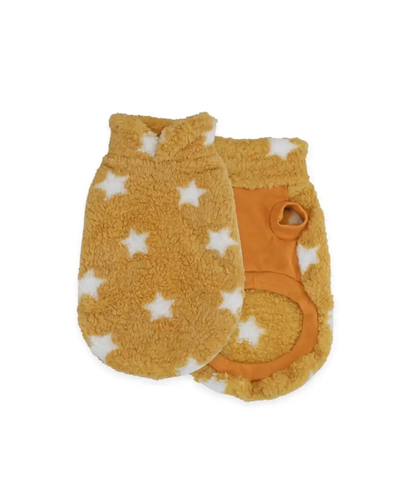 Yagu sudadera perro Cozy estrella amarilla