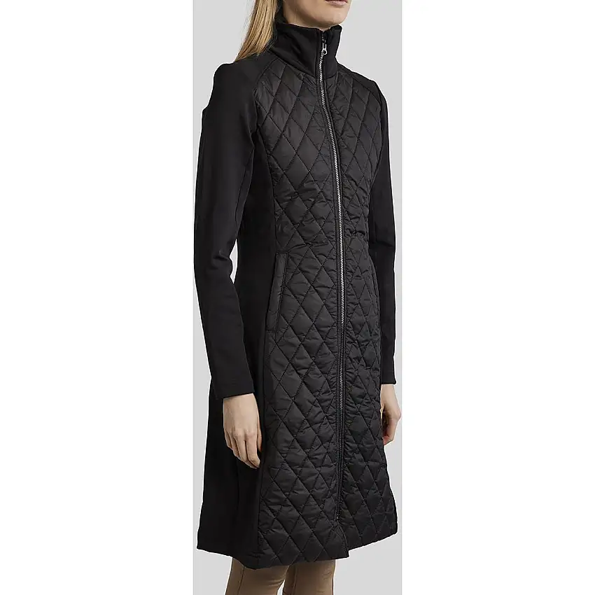 Montar Jack MoQuinn Quilted Long Negro